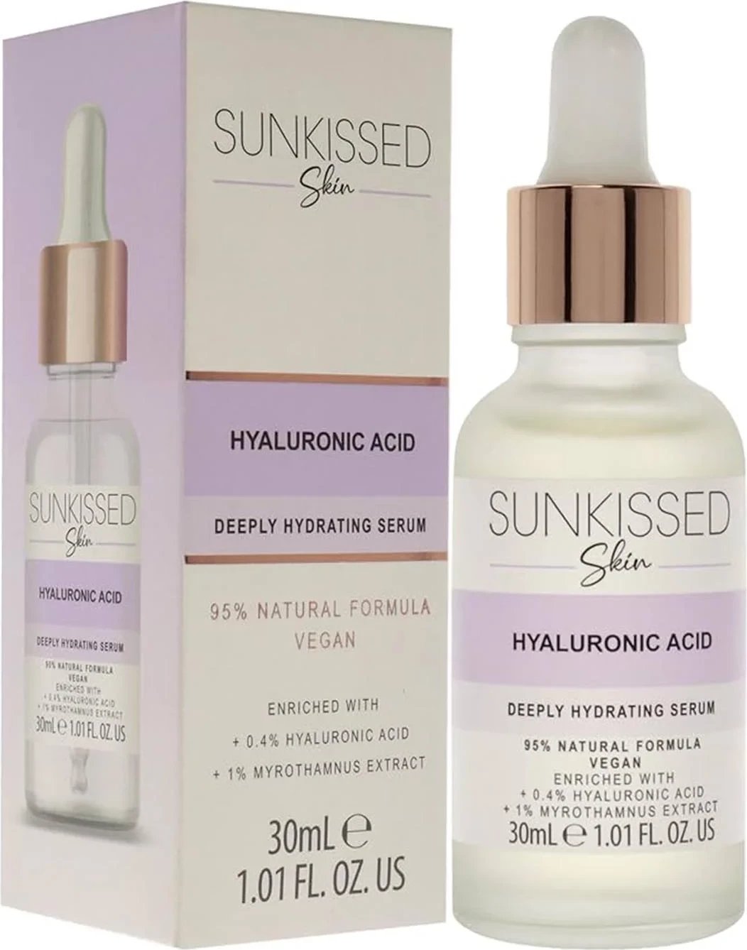Serum për fytyrë Sunkissed Acido Hyaluronico Deeply Hydrating 30ml