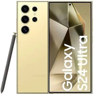 Celular Samsung Galaxy S24 Ultra 12+256GB Titanium Yellow