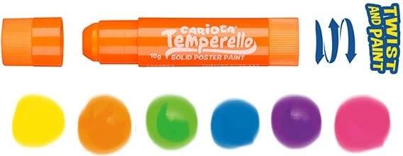 Markerë Carioca Temperello Neon 6 Ngjyra