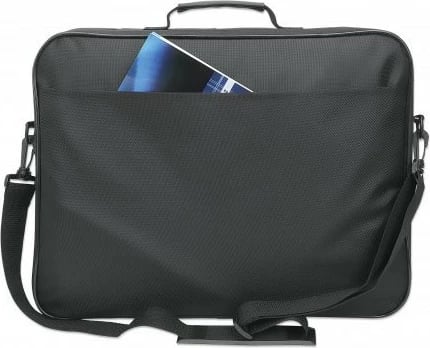 Çantë laptopi MANHATTAN Cambridge Clamshell 17.3 inç, e zezë