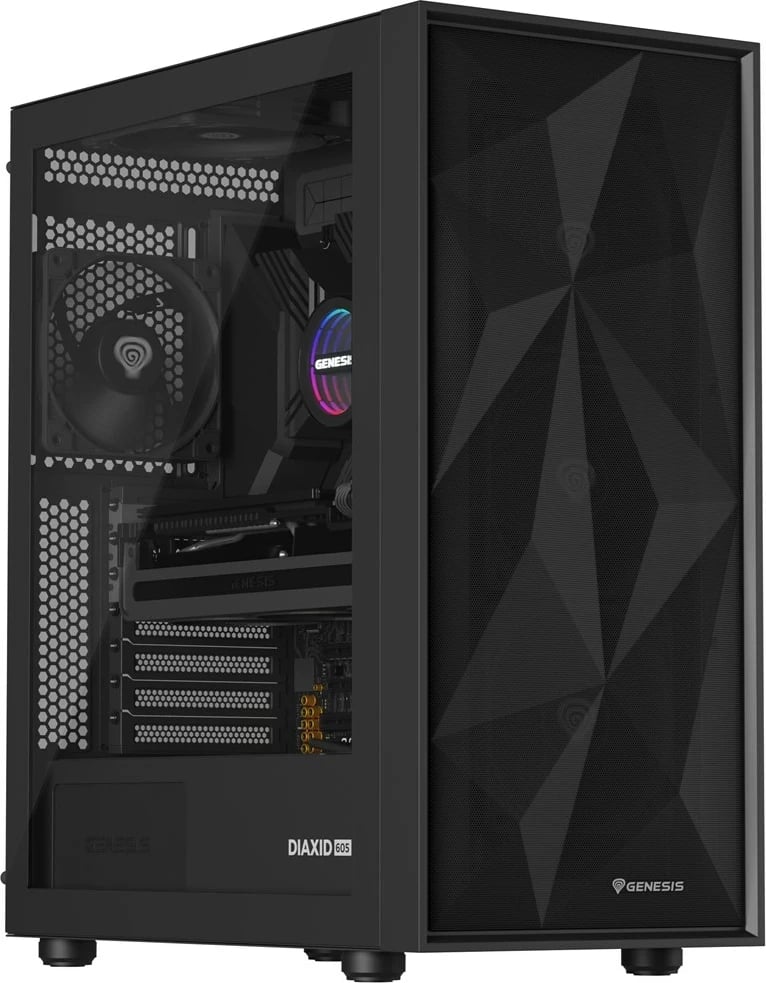 Kasë ftohëse me ujë GENESIS NLG-2320, 3 ventilatorë, e zezë