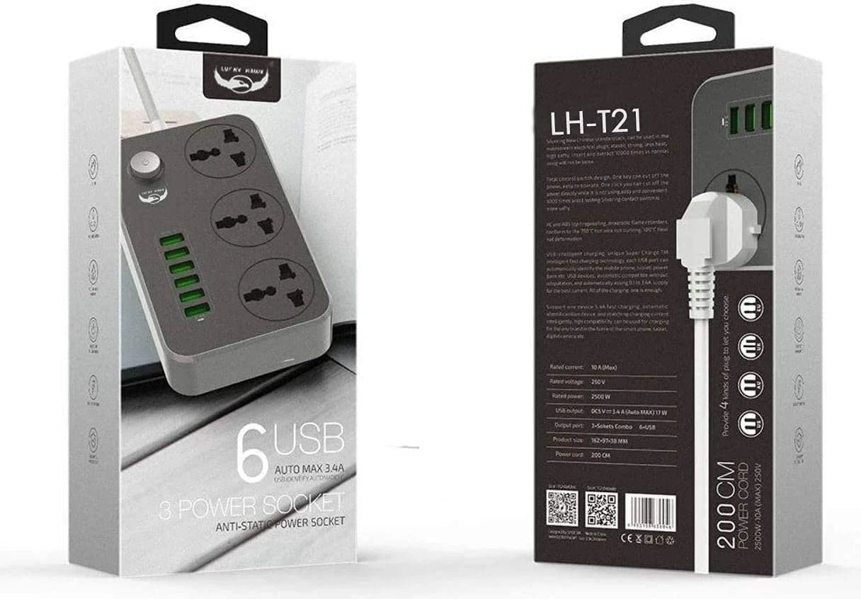 Prizë E Rrymës LDNIO SC3604 Prizë E Rrymës LDNIO SC3604