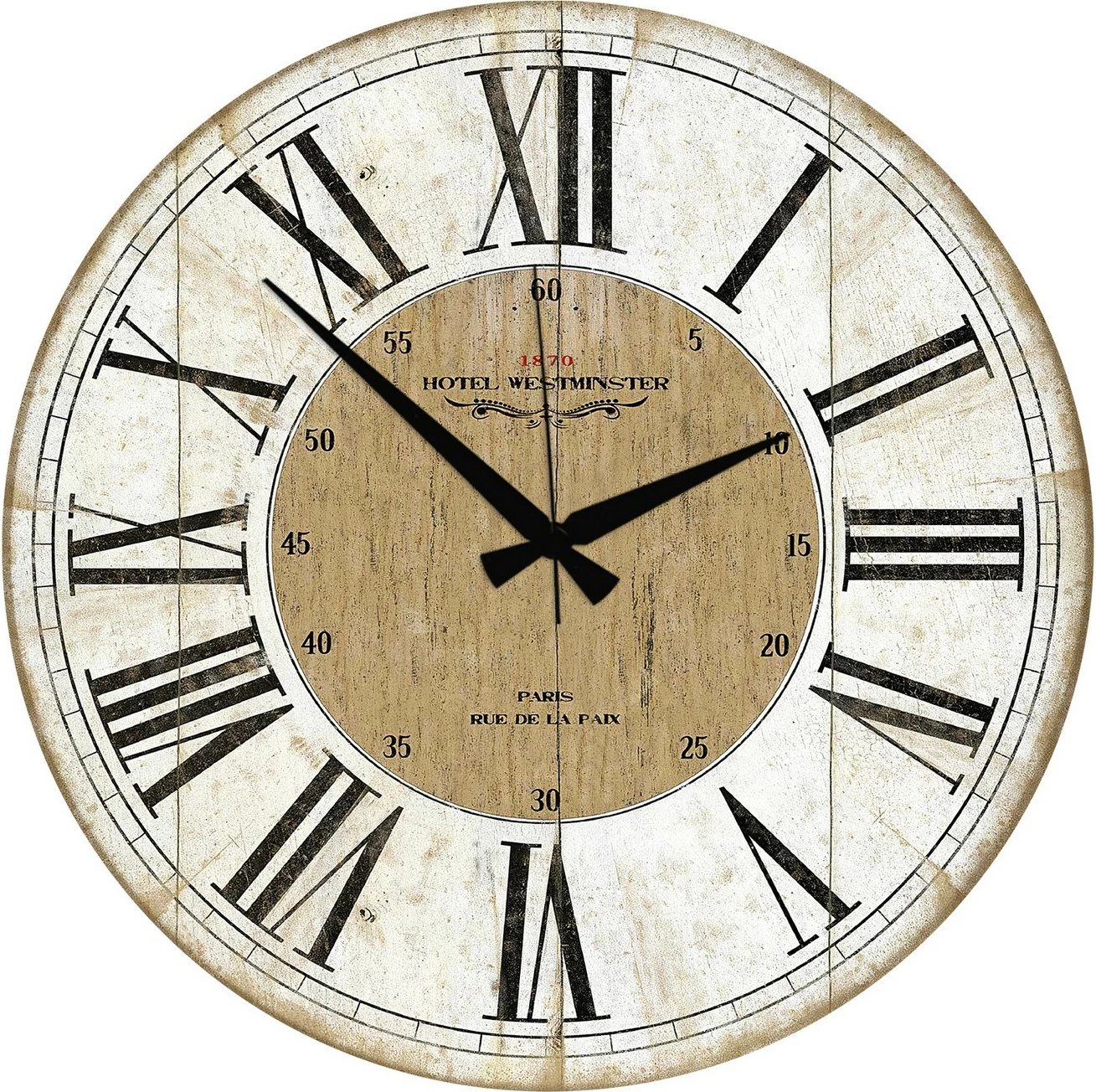 Orë muri dekorative MDF, shumëngjyrëshe, Huhuas00013, 50x50cm