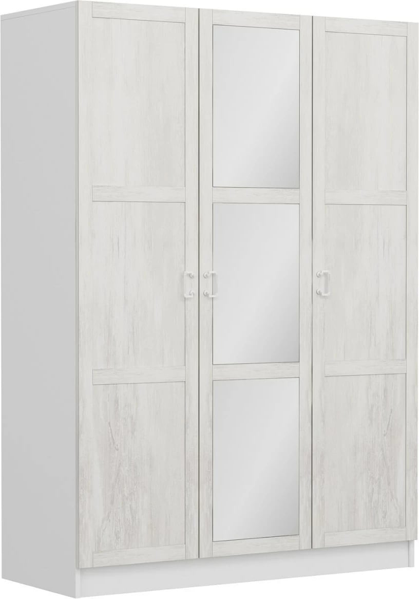 Dollap rrobash Skye Decor, ngjyrë e bardhë, Kale - 2256