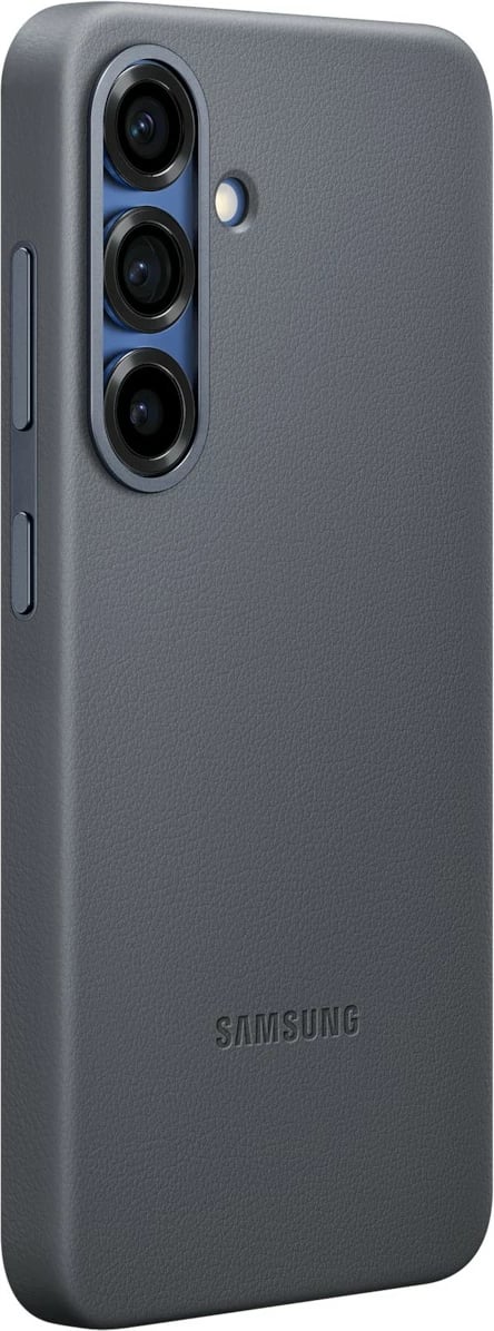 Mbështjellës Samsung Galaxy S25, Faux Leather, 15.8 cm (6.2"), Zi