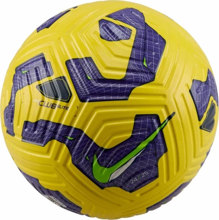 Top futbolli Nike, violet e verdhë