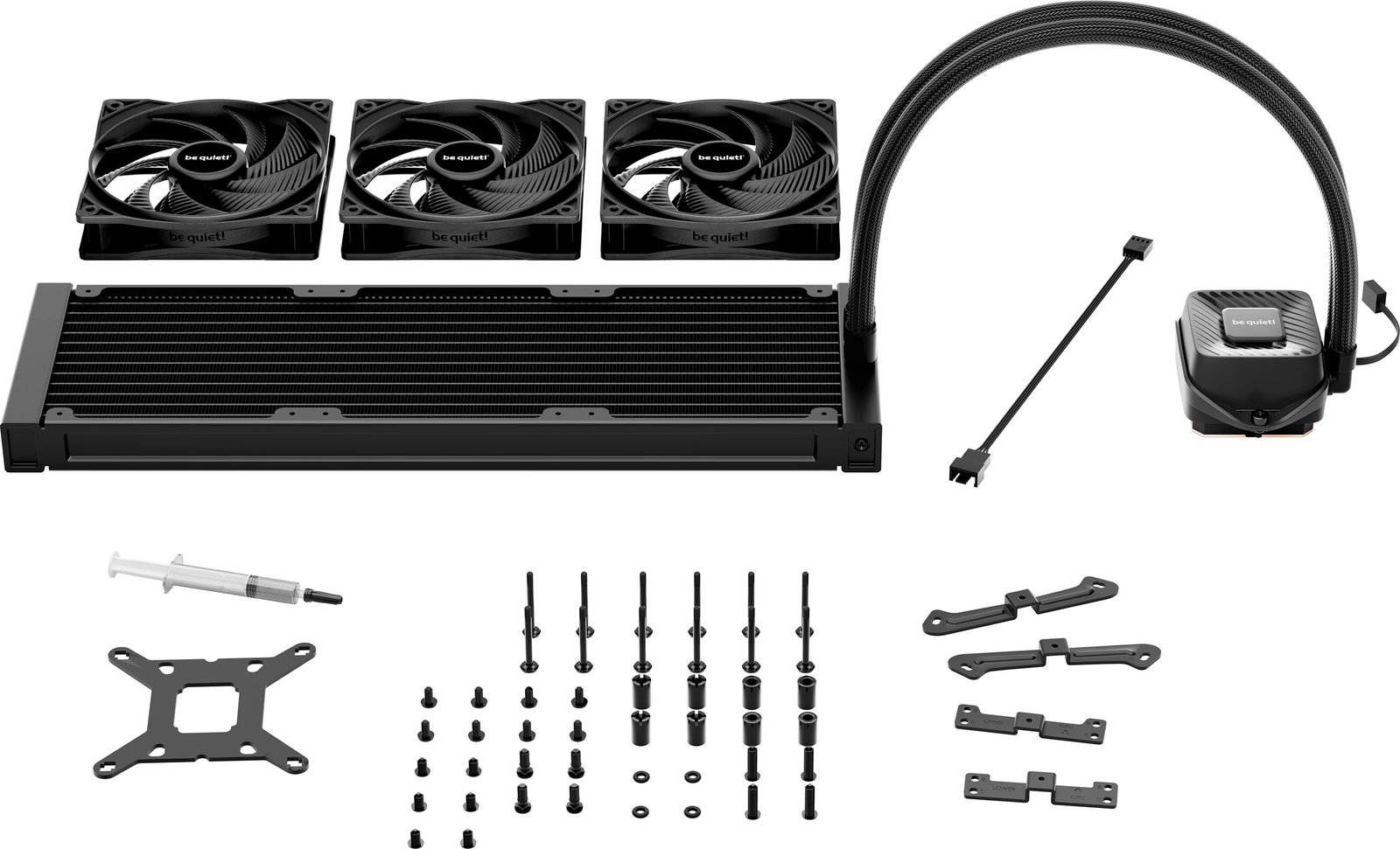 Ftohës uji Be Quiet! PURE Loop 3 360mm, i zi