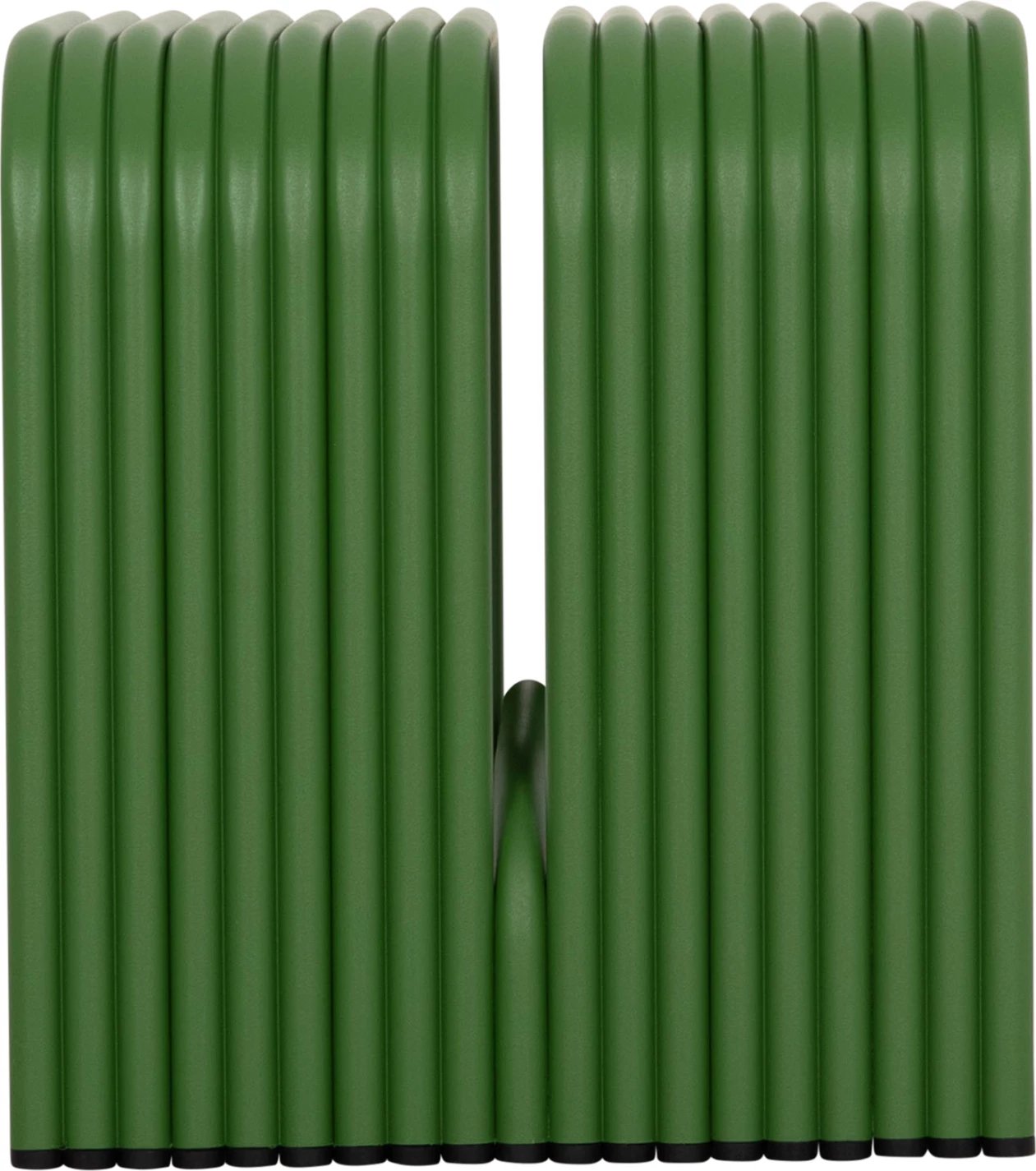 Stool i ulët INTREPID, alumin, ngjyrë e gjelbër, 40x38x42.5cm