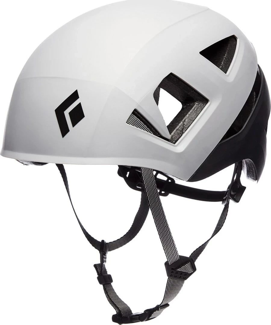 Helmetë Black Diamond CAPITAN, S/M, e bardhë/zezë