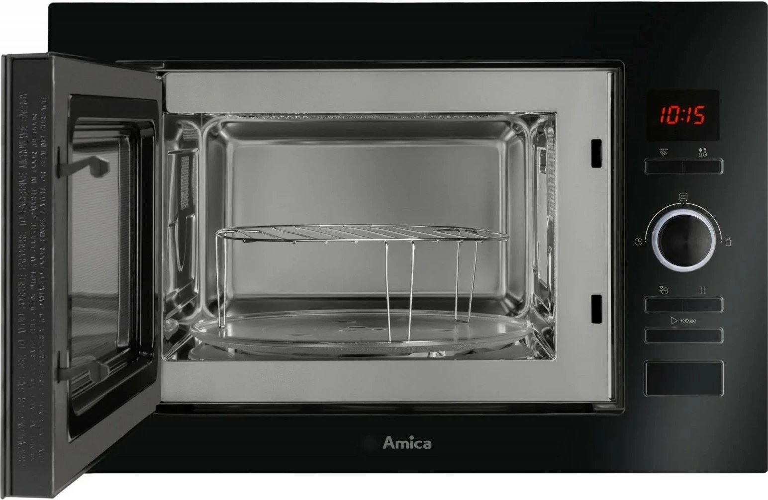 Furrë mikrovale Amica AMMB25E3GB, 25L, Grill, Elektronike, e zezë