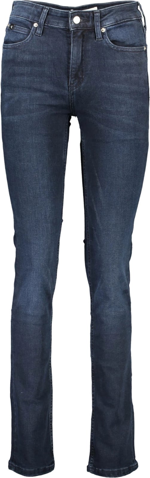Pantallona xhins CALVIN KLEIN slim për femra, të kaltra