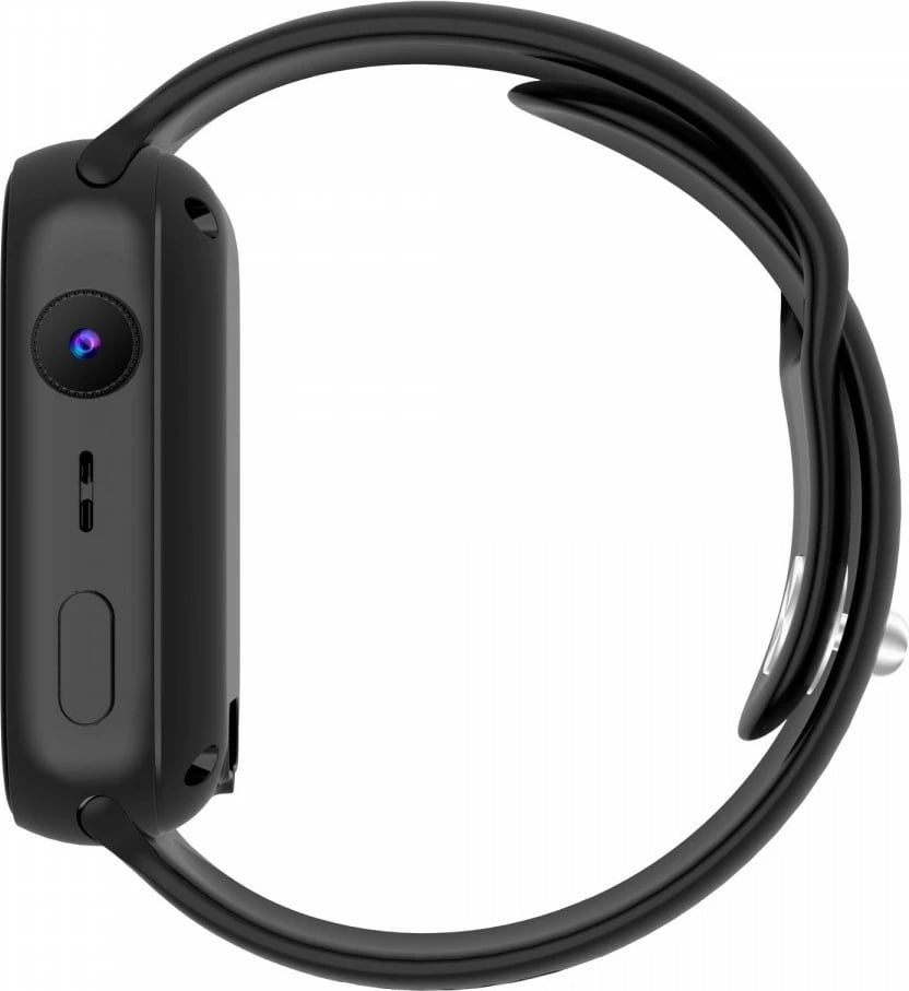 Smartwatch Garett Kids Twin 2 4G, për fëmijë, i zi