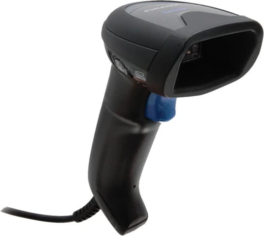 Skaner barkodesh Datalogic QD2590-BKK1S me Digimarc, Green Spot, IP52, kabllo USB, version evropian, e zezë