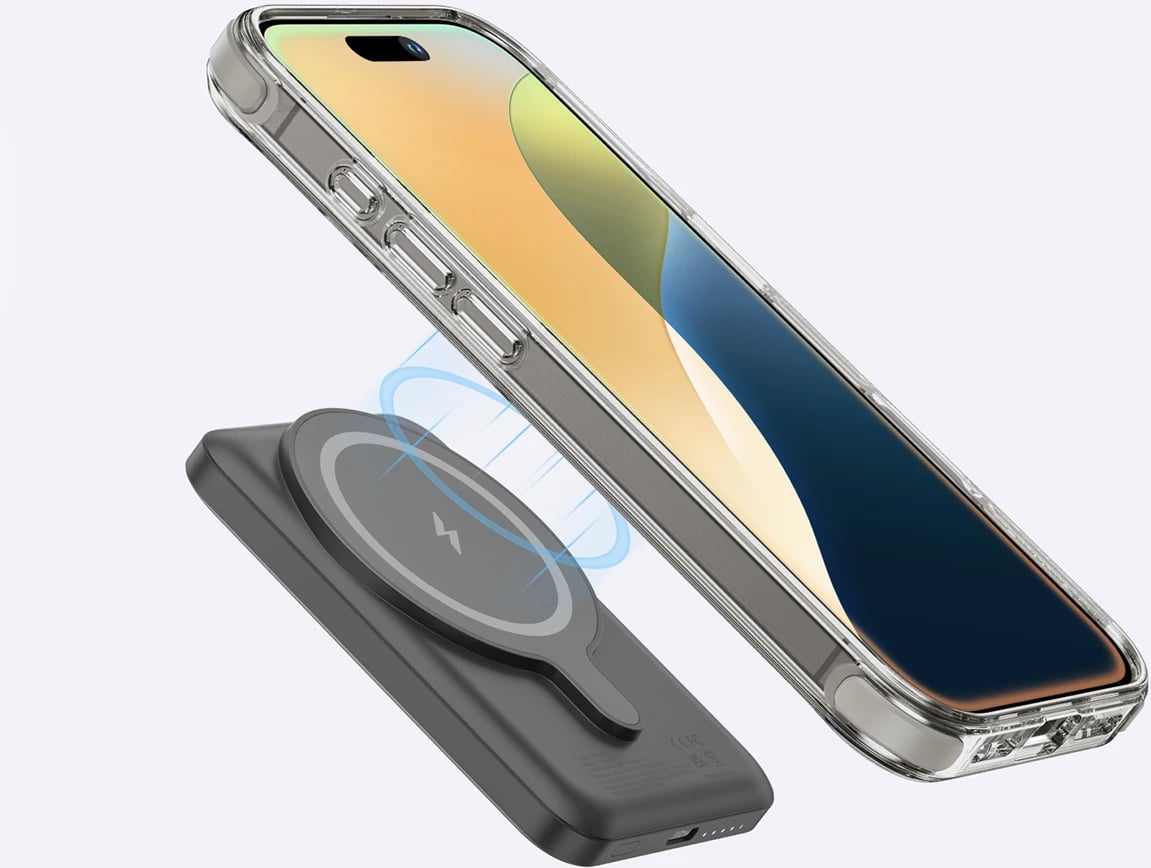 Mbështjellës AmazingThing Omni Mag Case për iPhone 16 Pro Max, Gri