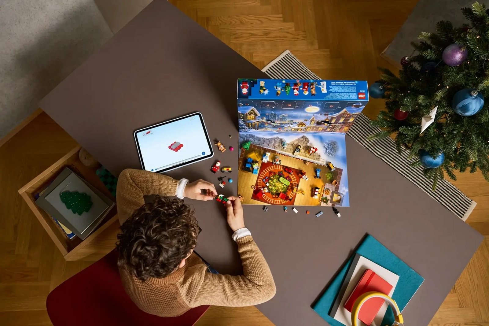 Kalendar advent LEGO CITY 60475, 186 pjesë, 7 minifigura