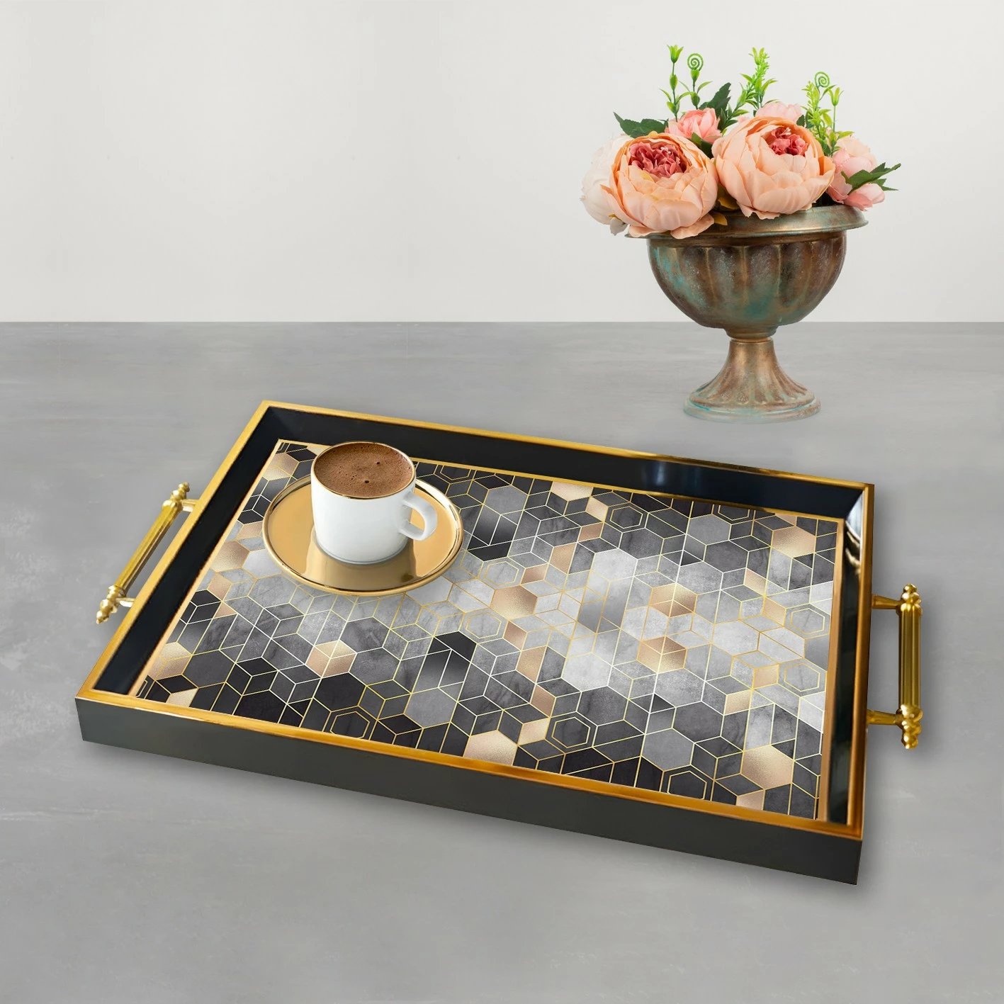 Tabaka qelqi Aberto Design, shumëngjyrëshe, TPA9865
