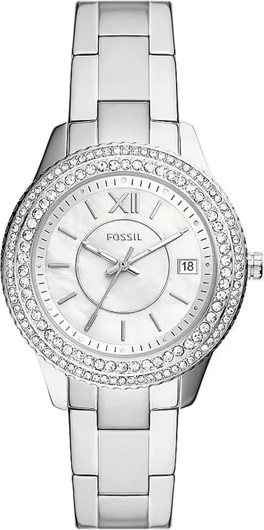 Orë dore FOSSIL STELLA për femra, argjend