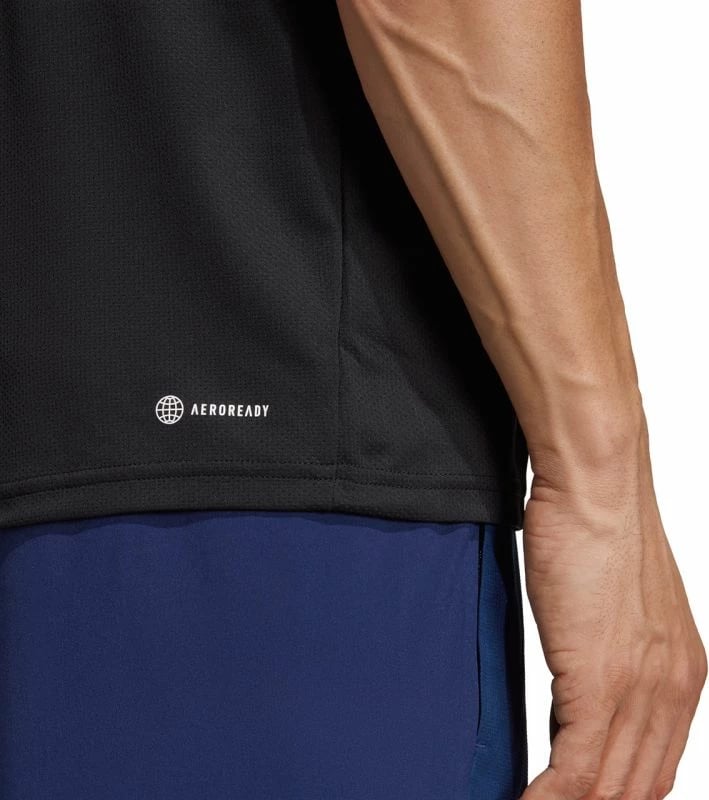 Maicë stërvitore për meshkuj adidas, e zezë