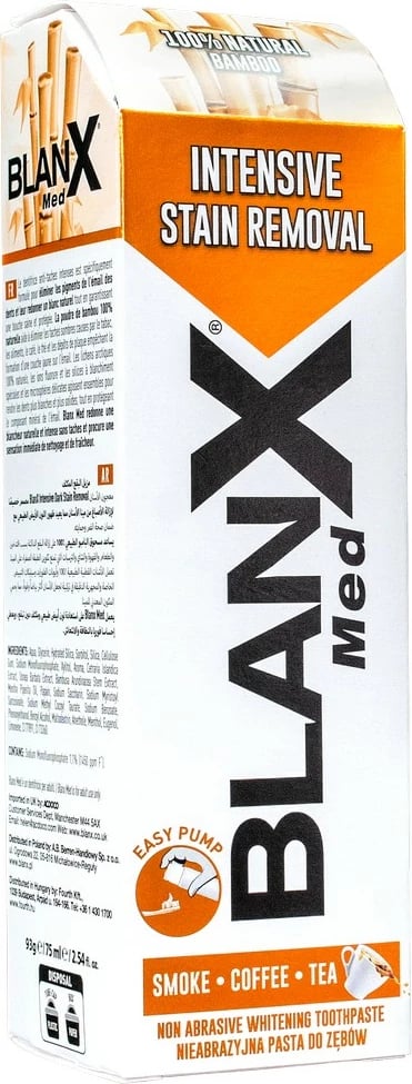Pasta për dhëmbë BlanX Med Non-Abrasive Whitening Toothpaste unisex 75ml