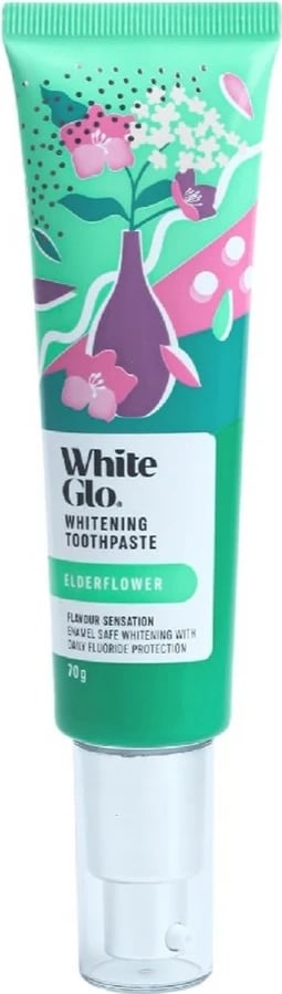 Pasta për dhëmbë White Glo Elderflower Whitening 70g