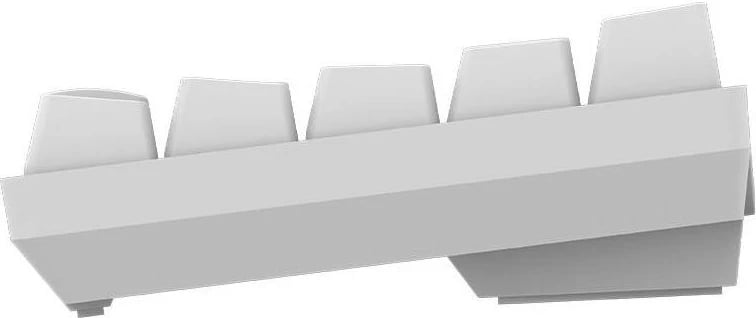 Tastierë Aqirys Mira, RGB, mekanike, wireless dhe me kabllo, e bardhë