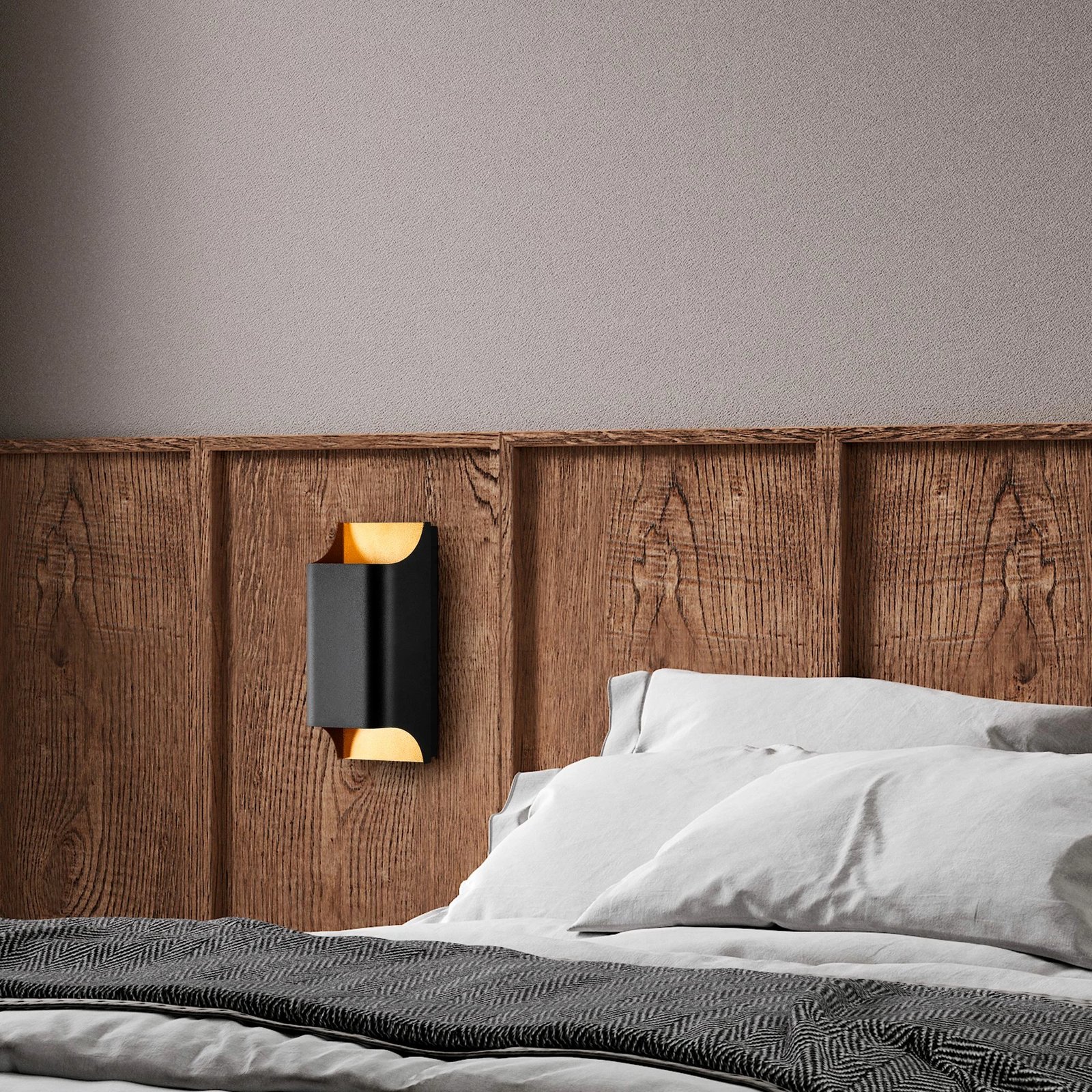 Llambë muri Opviq, Bera - 15311, ngjyrë e zezë Llambë muri Opviq, Bera - 15311, ngjyrë e zezë