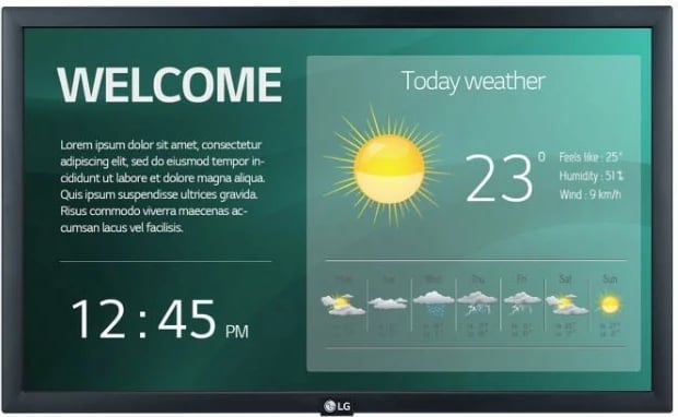 Monitor LG 22SM3G, 21.5", Full HD, IPS, webOS, i zi