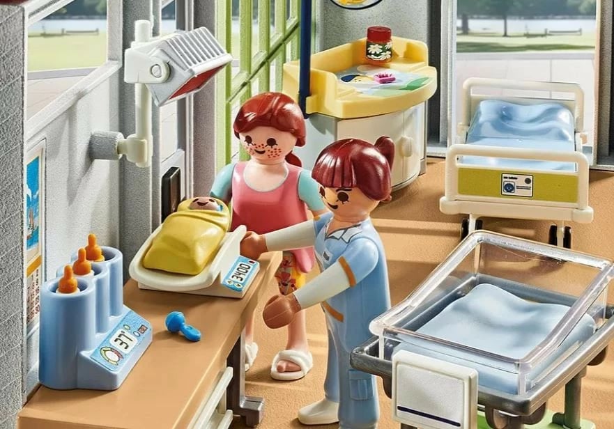 Set figurina Playmobil Action Heroes 71616 Maternity Ward, 62 pjesë