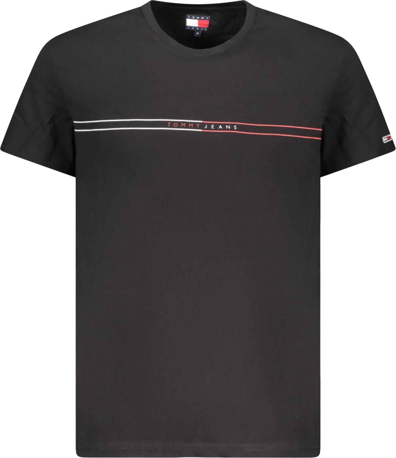 Maicë për meshkuj Tommy Hilfiger, e zezë