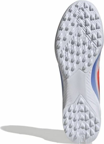 Atlete futbolli adidas për meshkuj, të bardha dhe blu