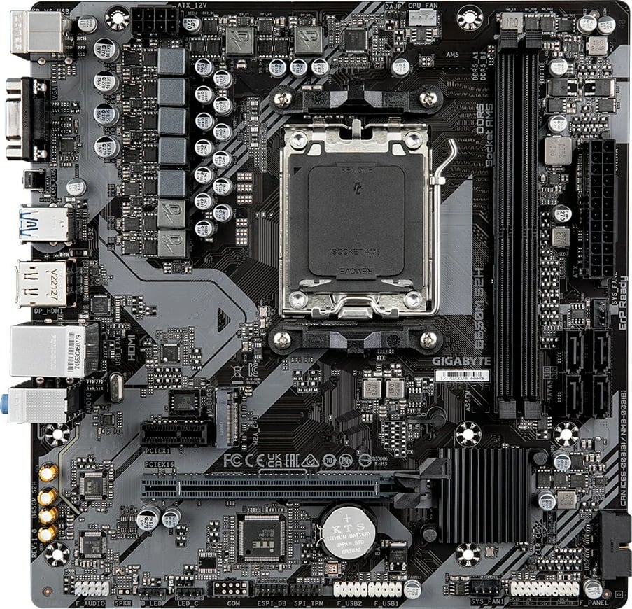 Pllakë amë Gigabyte B650M S2H, Socket AM5, micro ATX