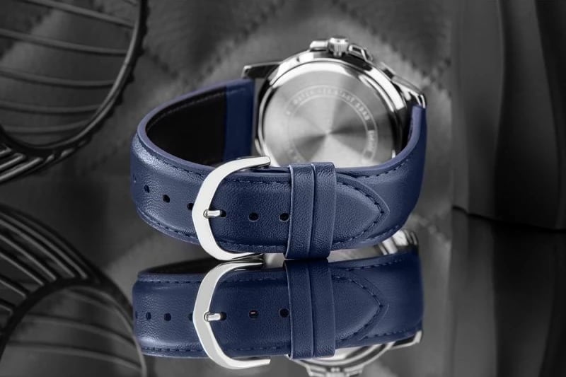 Orë dore për meshkuj Casio, blu