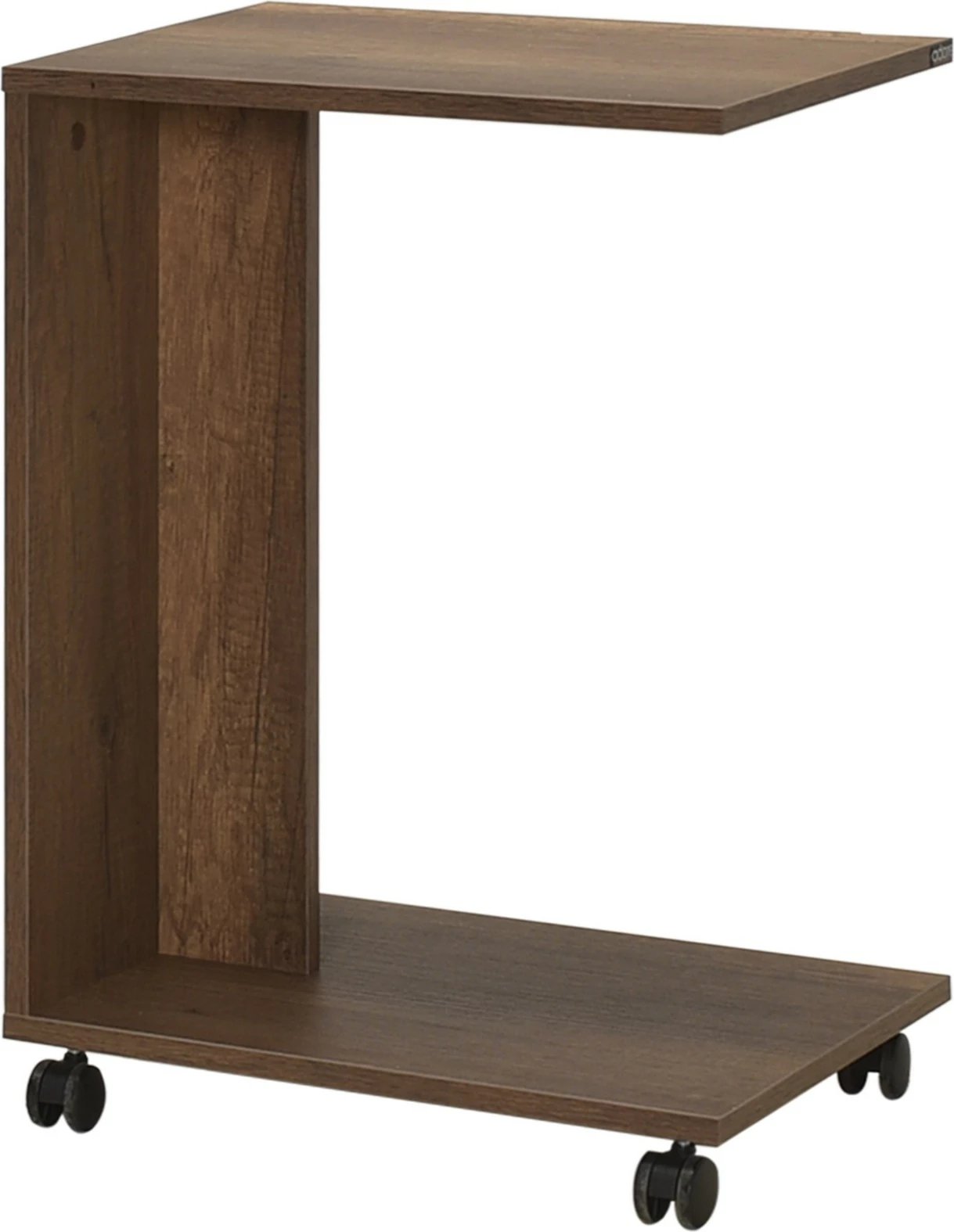 Tavolinë anësore Hanah Home, Shp-108-Oo-1, ngjyrë arre, me rrota