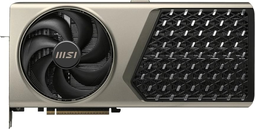 Kartelë grafike MSI RTX 5080 Expert OC 16GB GDDR7, e zezë/bronzi