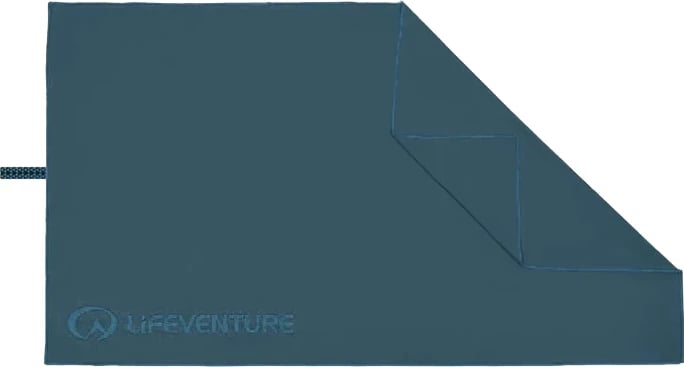 Recycled SoftFibre Trek Towel, Blue, Large