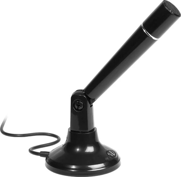 Mikrofon për Multimedia Tracer Flex, me kabllo, ngjyrë e zezë