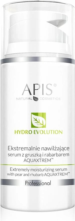 Serum hidratues për fytyrë APIS Hydro Evolution Extremely Hydrating me dardhë dhe rabarbar AQUAXTREM, 100ml, për femra