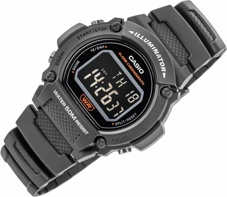 Orë dore për meshkuj CASIO, gri