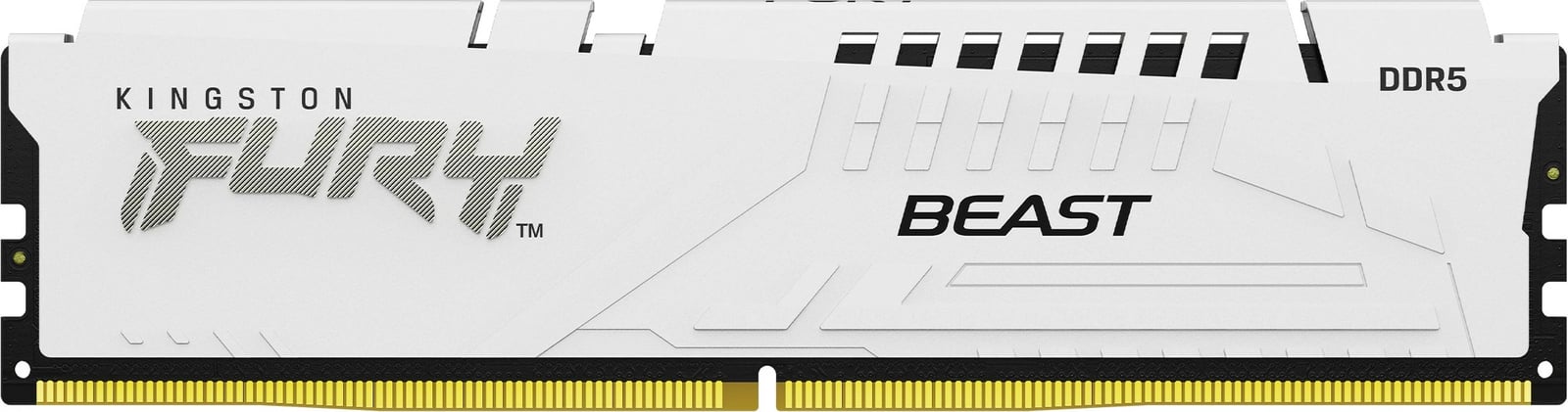 RAM Memorje Kingston FURY Beast 64GB (2x32GB) DDR5 6000MT/s CL30 bardhë