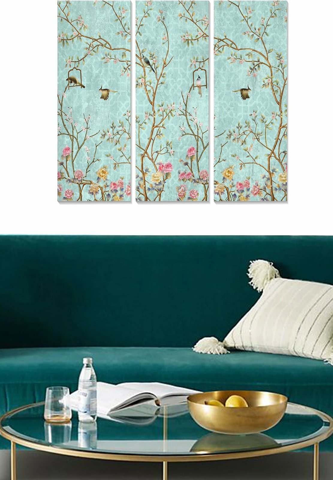 Pikturë dekorative MDF, 3 pjesë, Wallity, MDF1177630450