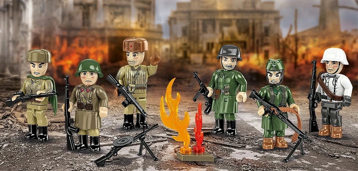 Set ndërtimi, Cobi, COBI-2061 Battle of Stalingrad, 76 copa, 6 figura, 6+