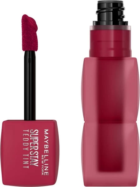 Buzëkuq Maybelline Super Stay Teddy Tint Liquid Lipstick 50 Wild at Heart për femra, 5ml