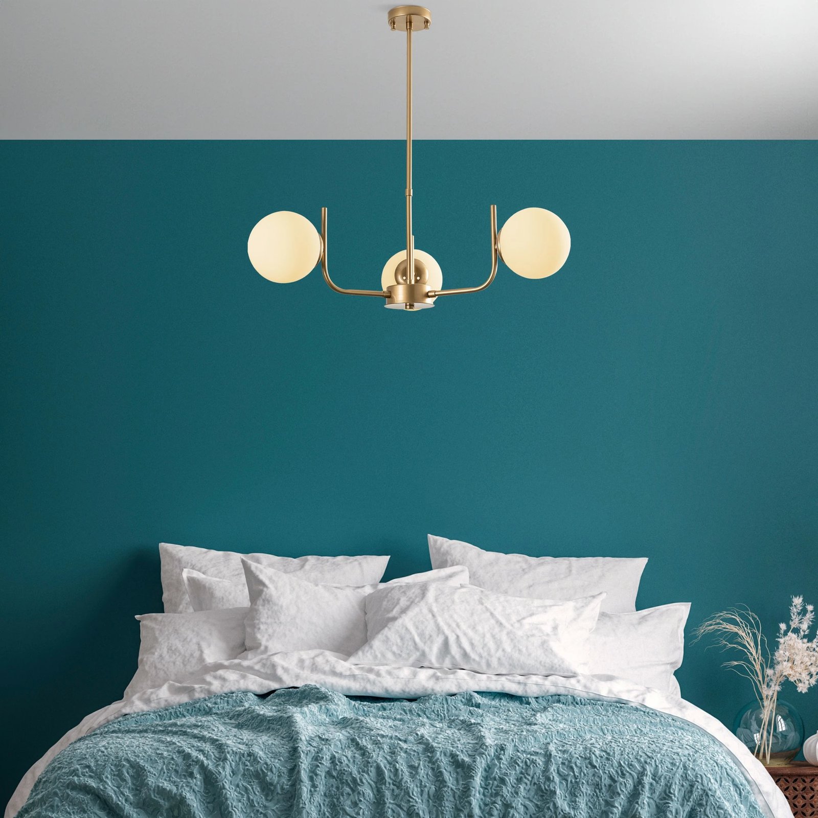 Llambë tavani Opviq, ngjyrë ari, Antler - 13772