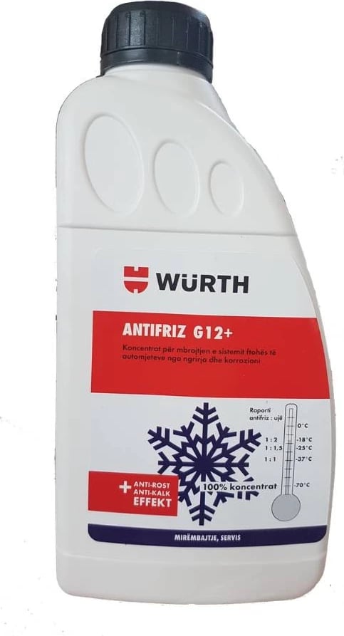 Antifriz LL G12+ 1L WURTH