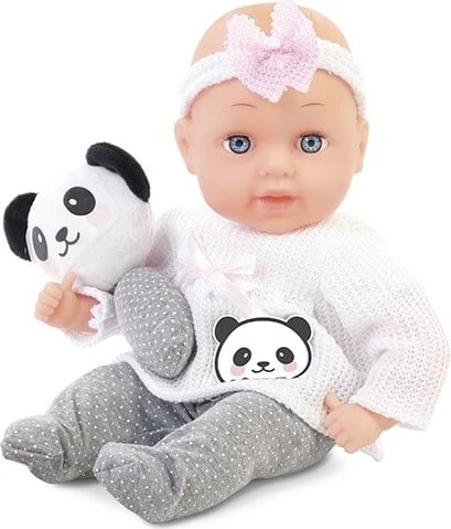 Kukull lodër Artyk Natalia 33 cm me lodër panda, për vajza Kukull lodër Artyk Natalia 33 cm me lodër panda, për vajza