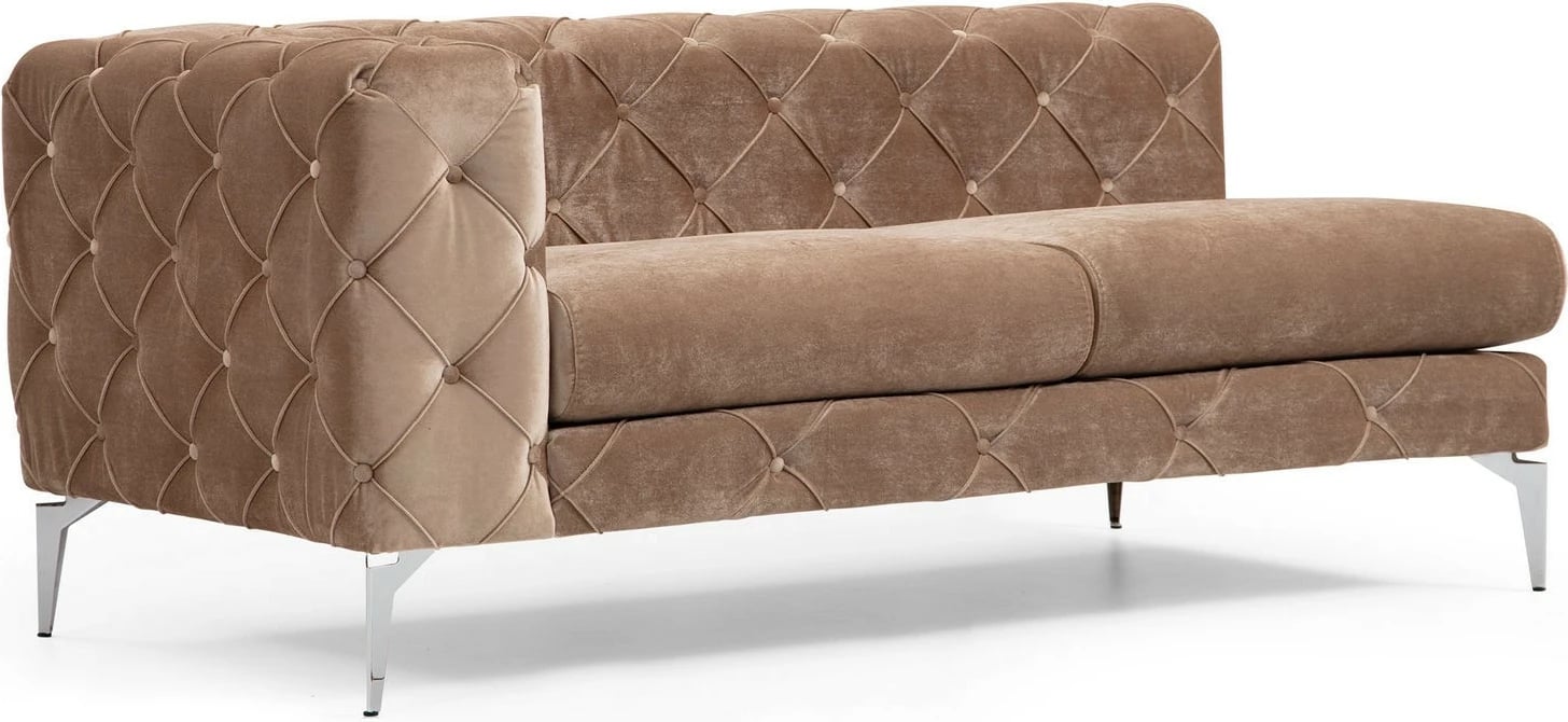 Kauç katër vendesh Atelier del Sofa, Como, krem i errët