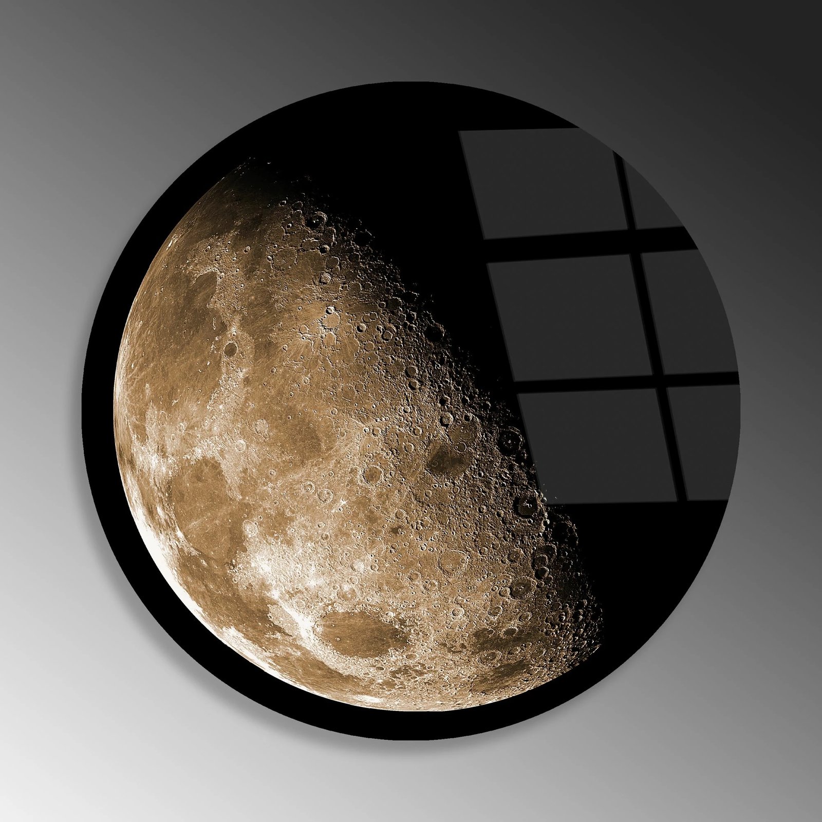 Tavolinë kafeje moderne, xham i temperuar, shumëngjyrëshe, Skye Decor, SHB-033-B