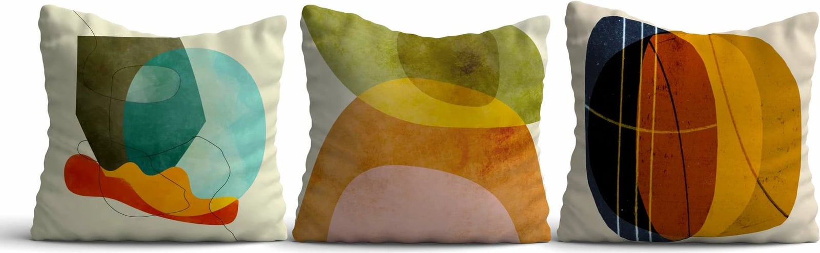 Set mbulesash për jastëkë (3 copë), dizajn Aberto, Asr_plw25 - 38