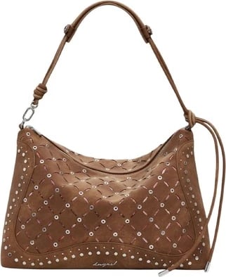 Çantë Desigual femra, kafe