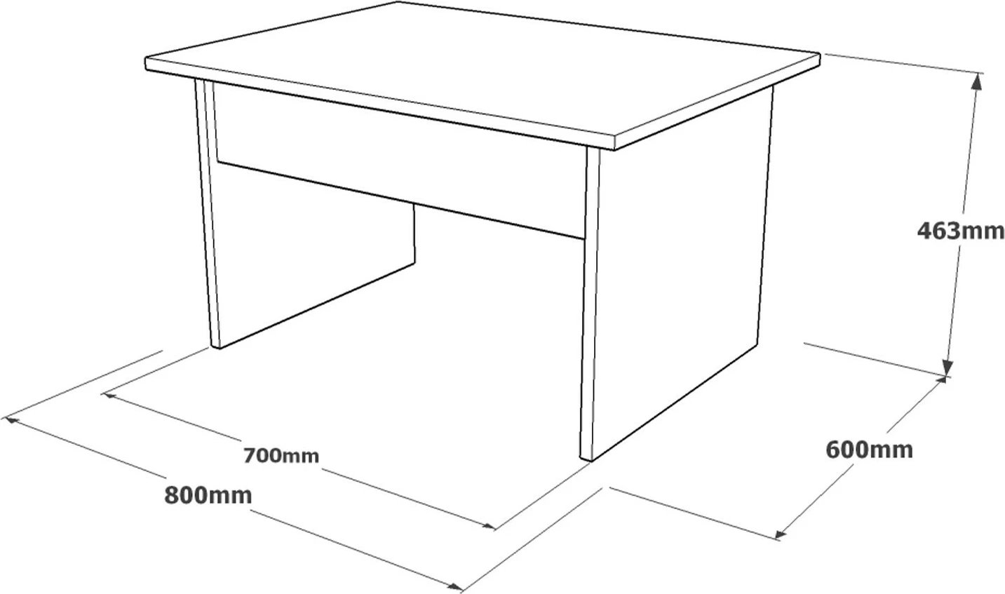 Tavolinë kafeje moderne Skye Decor, Vs2-Cga